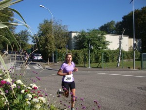 Anne-Laure corrida de Montigny 2012